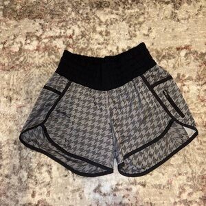 Lululemon Athletica Black and Gray Athletic Shorts